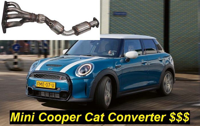 Mini Cooper cat converter scrap price